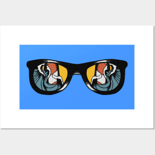 Summer Sunglasses Tattoo Posters and Art